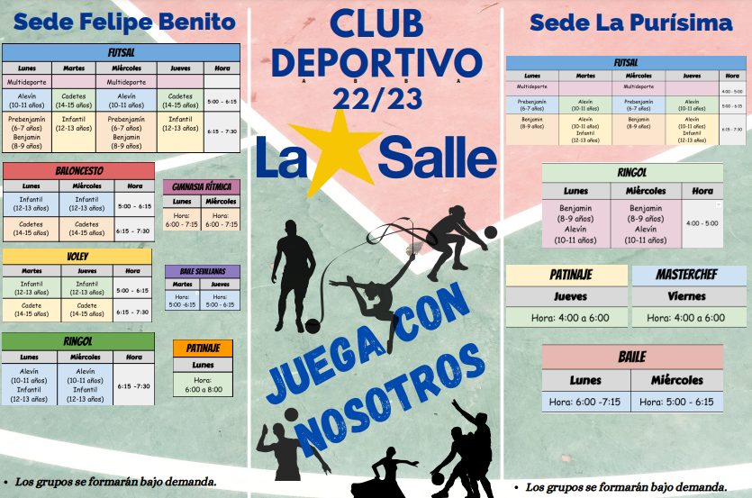 Club Deportivo – La Salle Felipe Benito
